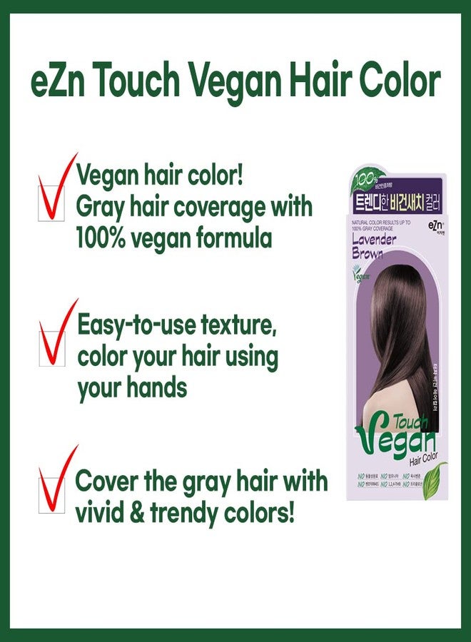 eZn Brand Ash Black Permanent Hair Color, Vegan Recipe, Ammonia-Free, No THB, No Triclosan, No Phthalates, No Gluten, Cruelty Free, up to 100% Gray Coverage, Made in Korea - Image 4