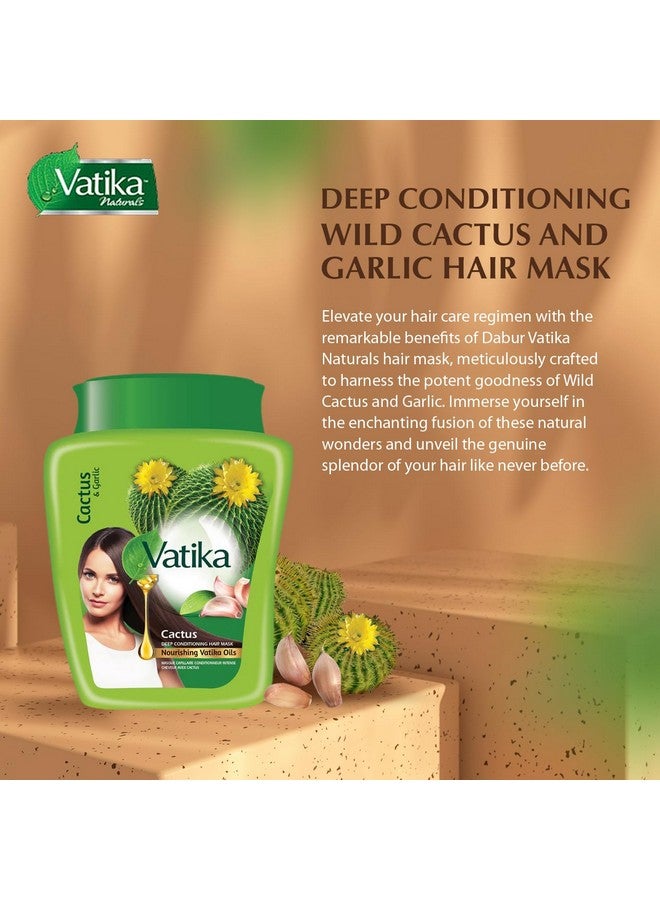 دابر قناع الشعر فاتيكا ناتشورالز - محلول ترطيب مكثف بمكونات طبيعية - تنشيط وتغذية شعرك - تركيبة مجددة لشعر قوي وحريري وناعم - صبار (500 جرام)