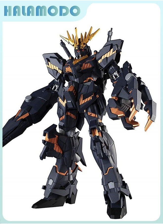 HALAMODO Gundam Modong Banshee Action Figure Mecha Warrior Assembly Model, a Super Cool Desktop Decoration, an Assembly Toy Loved by Both Boys and Girls  - Image 1