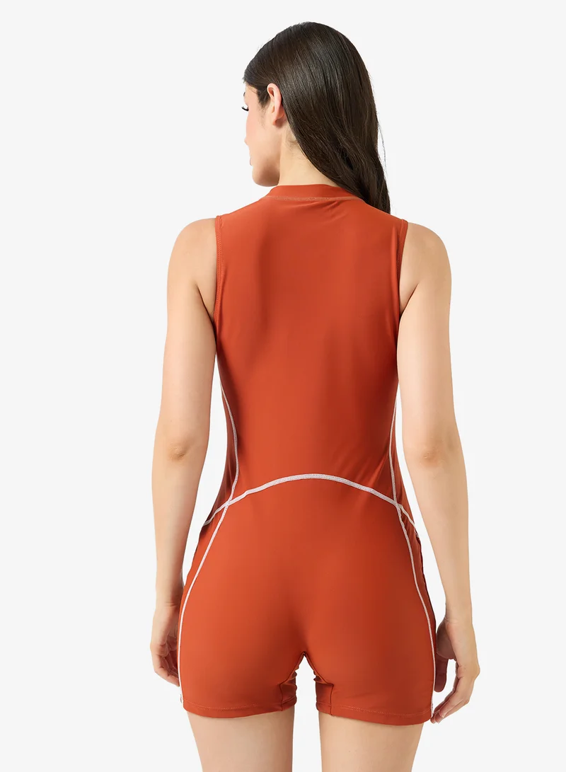 FRWD  Zip Up Sporty Rashguard for Women | Best Price UAE