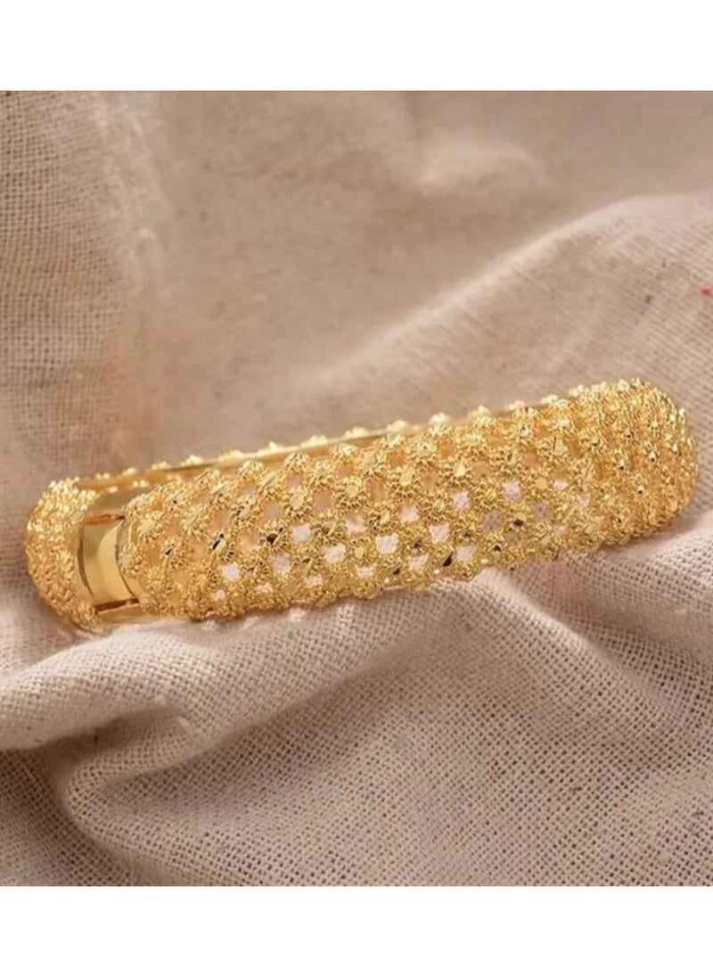 Gold Armour - Elegant 18k Gold Plated Bracelet For Women - Image 1