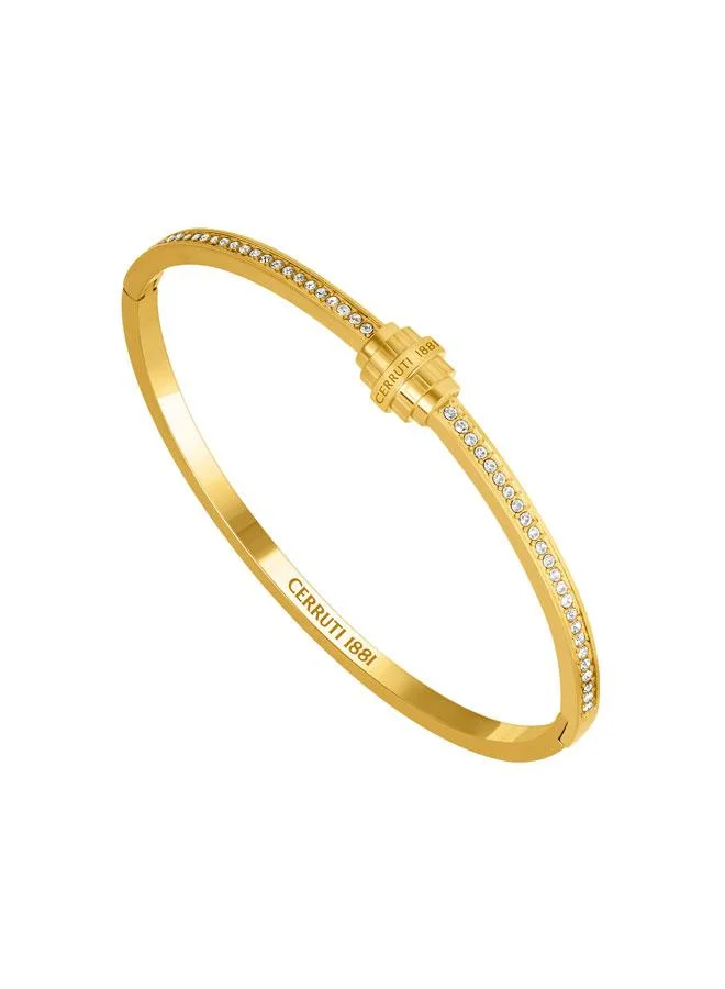 Carmen Gold Plated Stainless Steel Bangle for Women