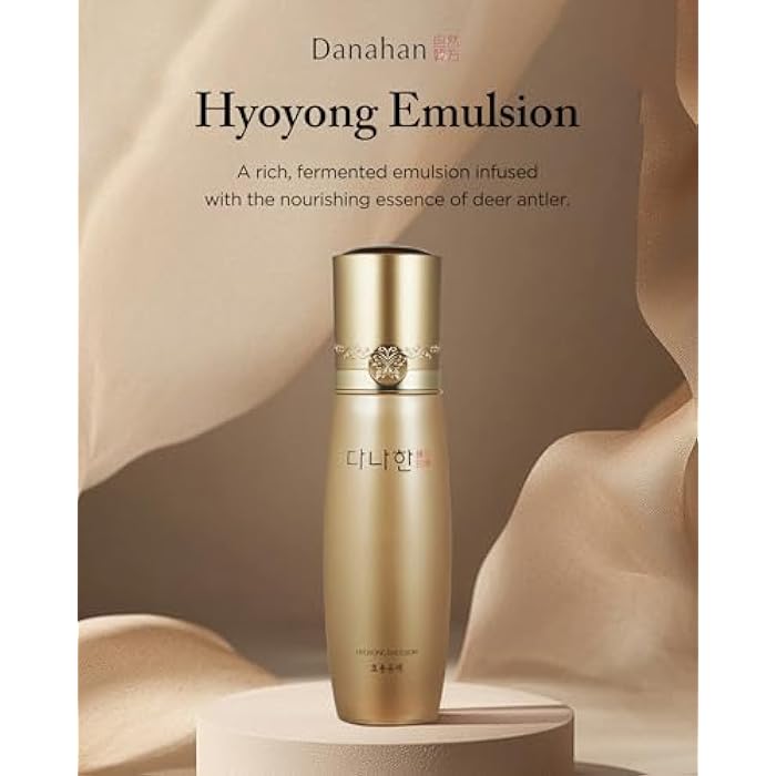 Danahan Hyoyong Korean Traditional Herbal Fermented Face Emulsion Rich Moisturizing Anti-Aging Formula with Beta-Glucan Lecithin 30+ Botanical Extracts, Hydrating Nourishing, 4.73 fl.oz. - Image 2