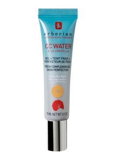 erborian Erborian CC Water Centella Gel Doré 15ml - Hydrating & Radiance-Boosting Skin Perfector  - Image 1