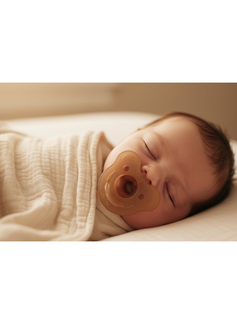 Thyseed Newborn Silicone Pacifier, Ultra-Light One-Piece, Sensitive-Skin Shield, for Breastfed Babies, 0-6 Months, BPA-Free, 2 Pack - Image 2