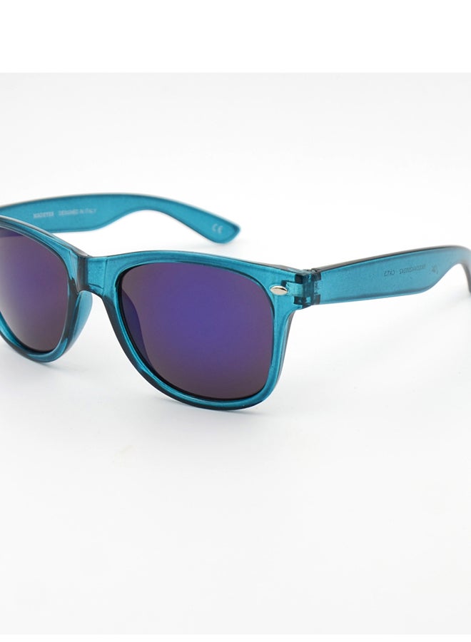 MADEYES Unisex UV Protection Sunglasses EE6P114(1)-2 - Blue - Image 2