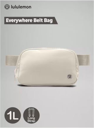 Everywhere Belt Bag, Compact and Convenient Belly Bag with Zippered Pockets, Easy Access Exterior Pocket and Interior Essentials Pocket for On the Go Storage, Cream - pzsku/Z6ECB08F14452E0468150Z/45/1752674765/39498209-4330-4c87-8727-dee84f38e812
