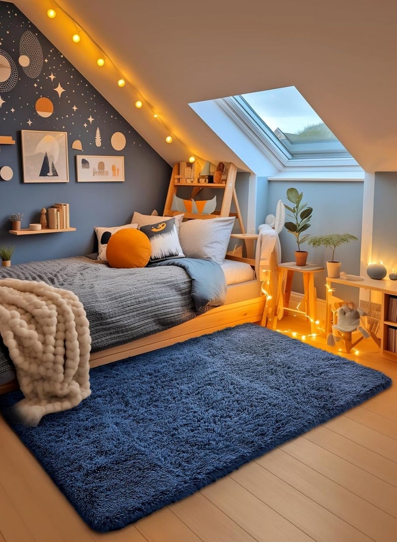CHU DAI Luxury Large Area Rug Hotel Grade Ultra Soft Plush Fuzzy Non-Slip Carpets for Nursery  Living Room Bedroom Hypoallergenic Baby Safe  - Image 5