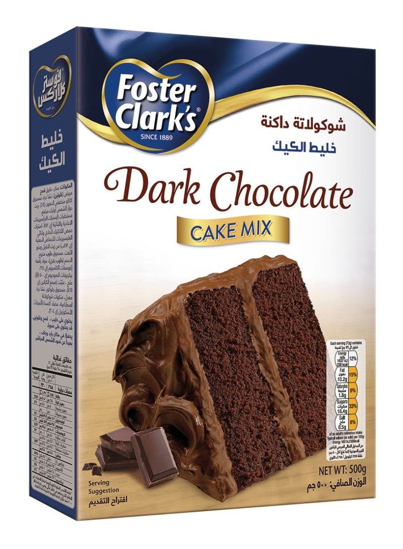 Foster Clark's Dark Chocolate Cake Mix 500g