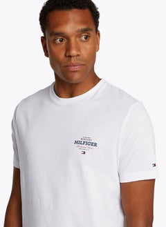 TOMMY HILFIGER Logo Crew Neck T-Shirt  - Image 3