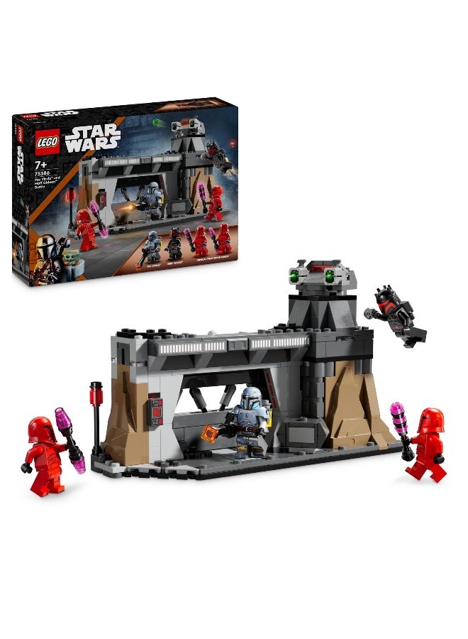 LEGO LEGO Star Wars Paz Vizsla and Moff Gideon Battle 75386 Building Toy Set (289 Pieces) - Image 1