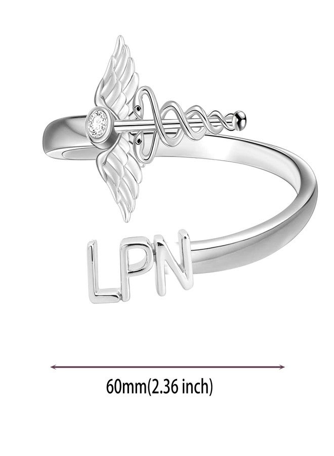 Zuo Bao LPN Nurse Bracelet Medical Gift Licensed Practical Nurse Gift Nurse Appreciation Gift (LPN) - Image 2