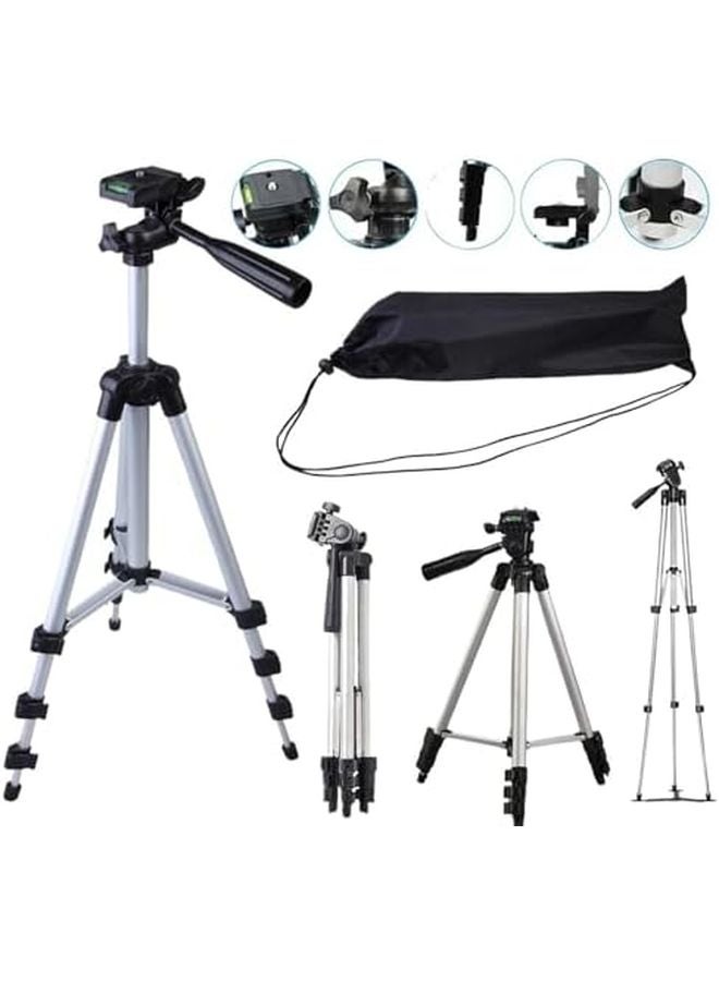 1M Adjustable Aluminum Tripod Stand with 5 8 Inch Adapter for Leveling Tool - Image 3