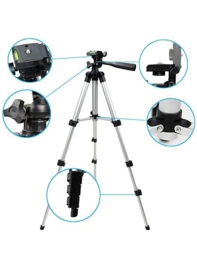 1M Adjustable Aluminum Tripod Stand with 5 8 Inch Adapter for Leveling Tool - Image 4