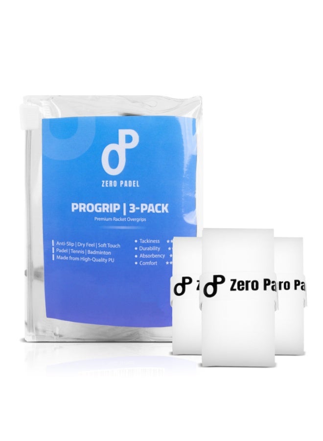 Zero Padel ProGrip (3-Pack Overgrips) - Image 3