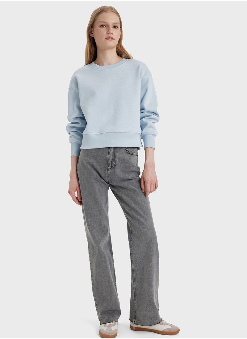 DeFacto Relax Fit Sweatshirt  - Image 5