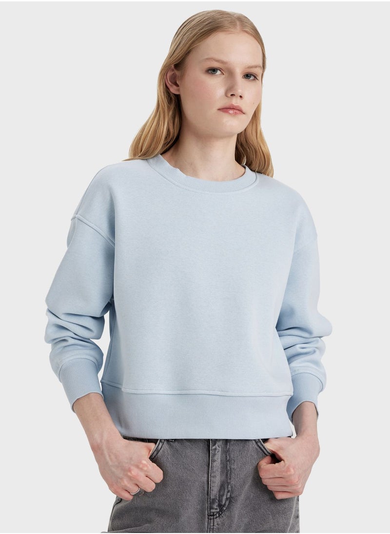 DeFacto Relax Fit Sweatshirt  - Image 2