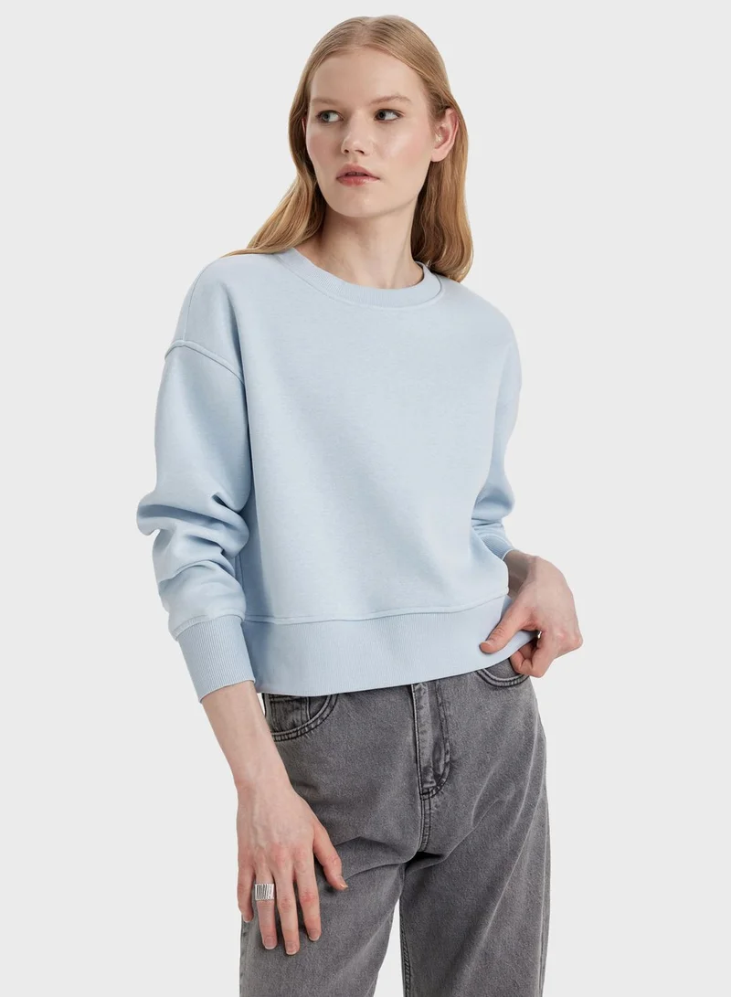 DeFacto Relax Fit Sweatshirt
