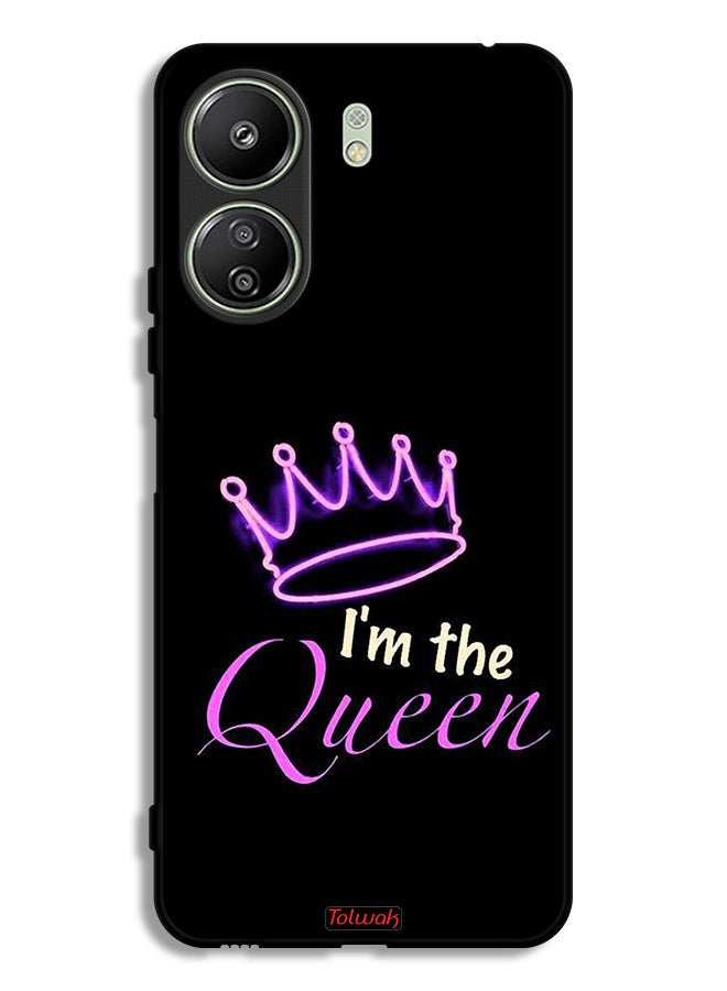 Xiaomi Redmi 13C Protective Case Cover I Am The Queen