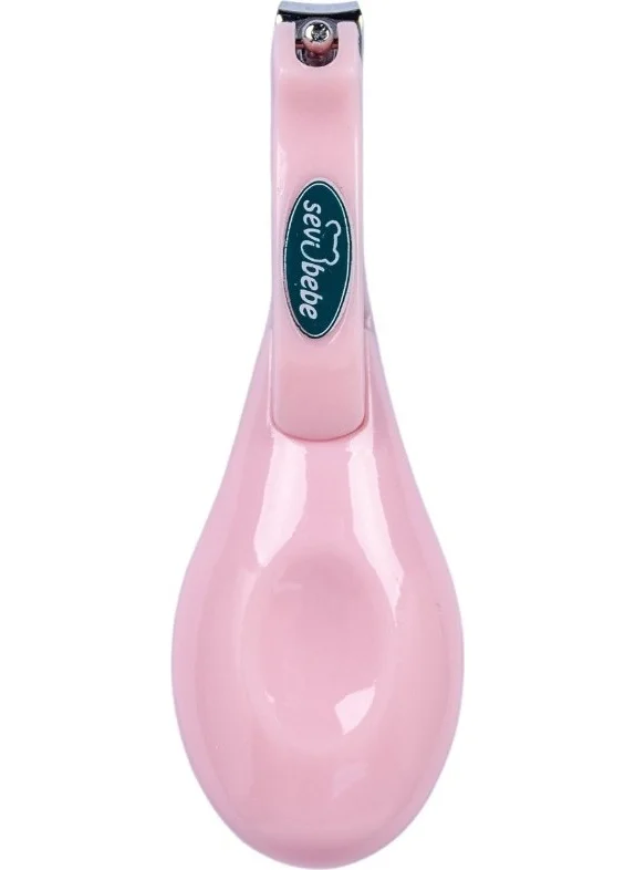 Sevi Bebe Grip Nail Clipper - Pink