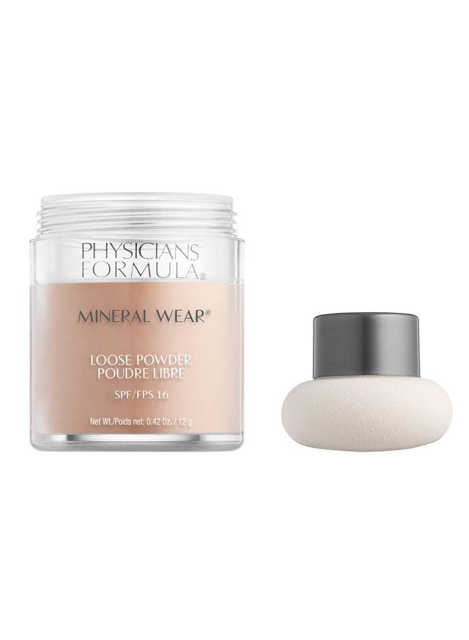 Physicians Formula Mineral Wear TalcFree Loose Powder SPF 16 Creamy Natural Dermatologist Tested Clinicially Tested - Image 2