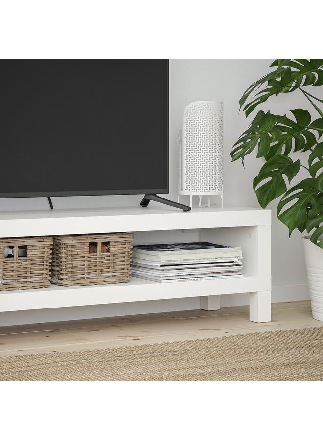 Zaboon Tv Bench, White, 120X35X36 Cm - Image 3