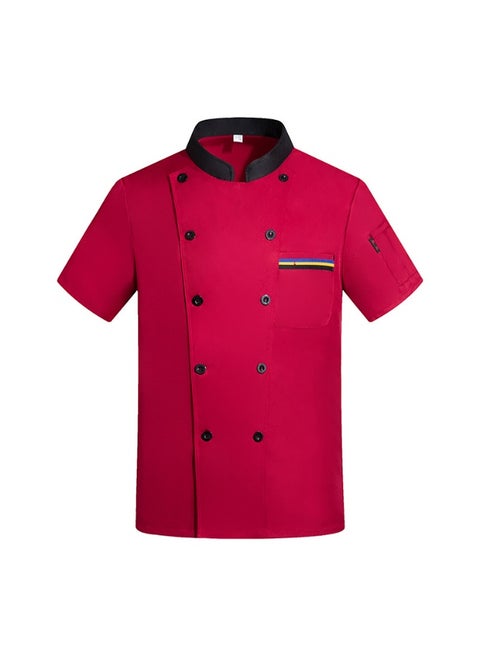 Professional Short Sleeve Chef Jacket for Food Service Industry Restaurant Uniform Chef Uniform Chef Coat
