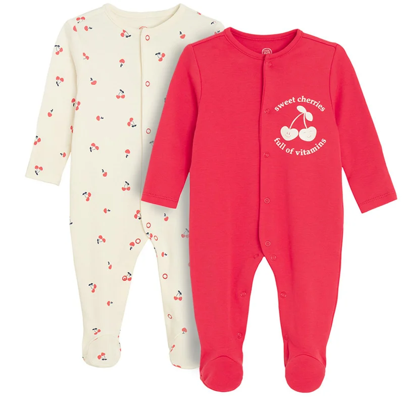 كول كلوب طقم أفرول قطن مختلط قطعتين