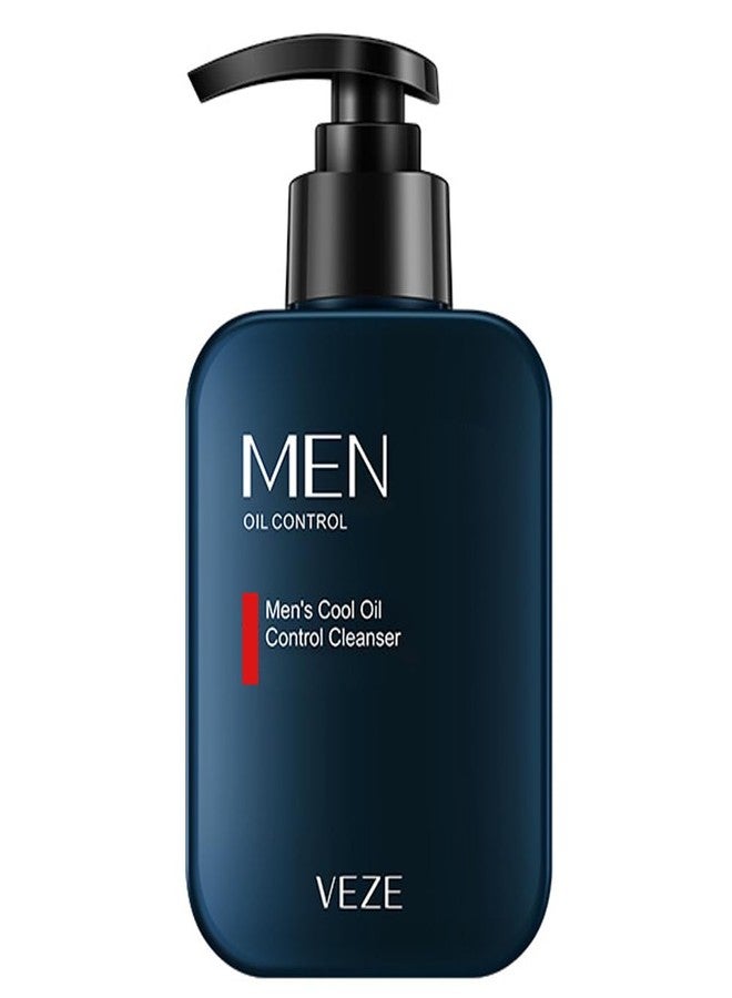 VENZEN VEZE Men's Cool Oil Control Face Foam Cleanser Hydrating Facial Skin Care Moisturizing 168g / 5.93oz - Image 1