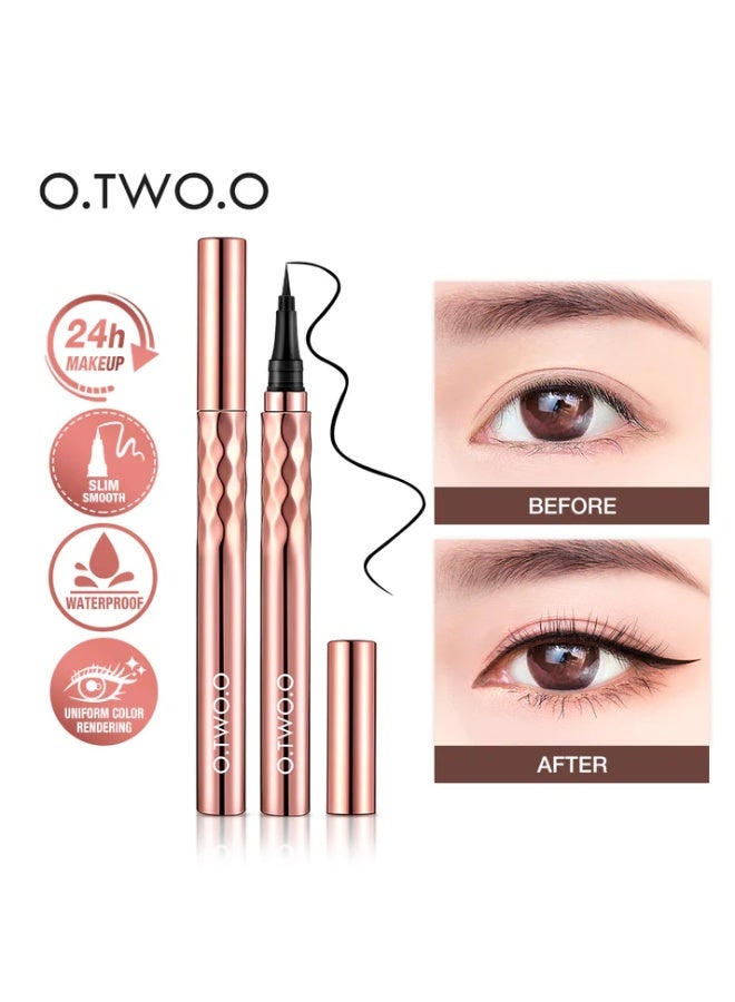 OTWOO O.TWO.O Gold Embroidery Eyeliner – Waterproof Precision Liner - Image 4