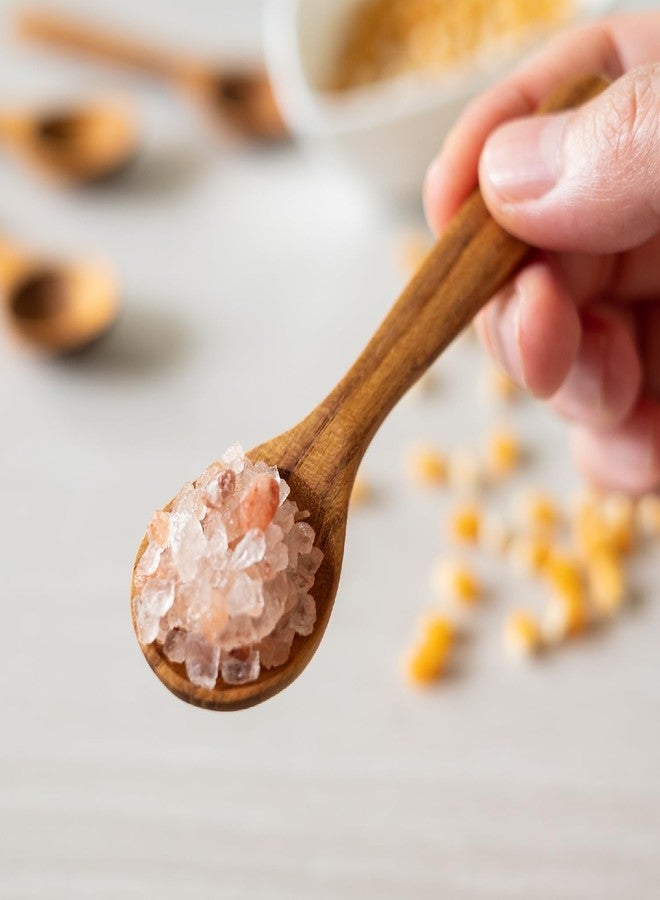 FAAY Mini Seasoning - Condiment Teak Spoons for Sugar Salt Tea Coffee Spices Honey Jam Mastard (1/2 Tea - Spoon x 3) - Image 4