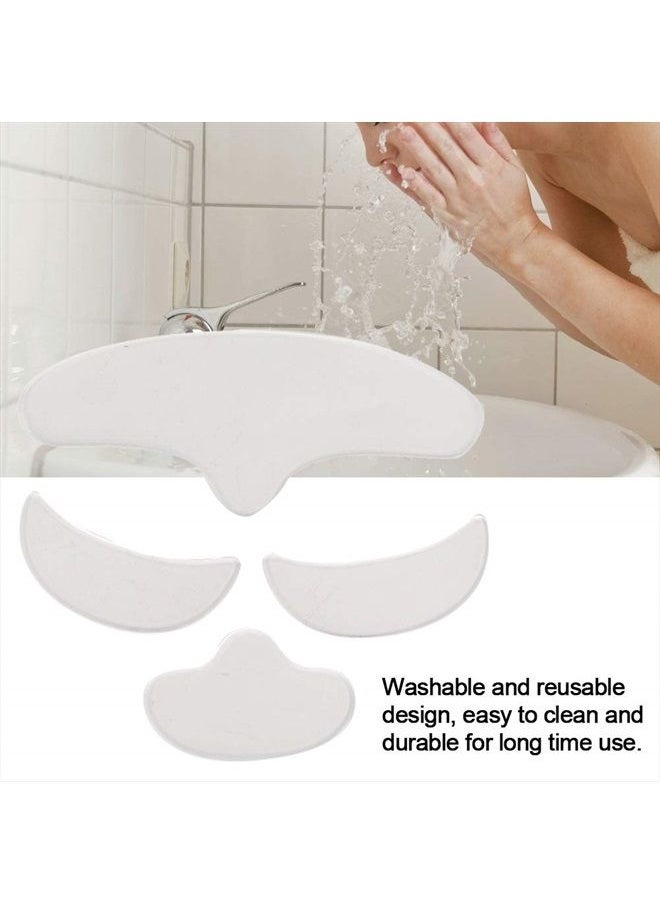 ZJchao - Wrinkle Patches, 4Pcs Anti Wrinkle Silicone Patch Pad Skin Lifting Reusable Forehead Eye Face Chin Patch for Women Reducing Eye and Around Mouth and Upper Lip Wrinkles - Image 1