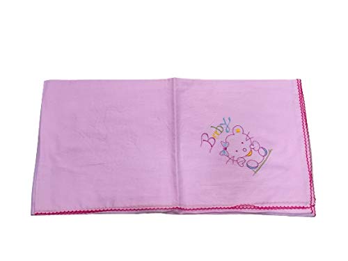 Dazzle Cotton with Nursery Prints Baby Girl Wrap/Full Swaddle/Receiving Blanket (Multicolour, 0-1 Years) -Combo Pack of 2 - Image 2