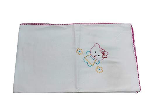 Dazzle Cotton with Nursery Prints Baby Girl Wrap/Full Swaddle/Receiving Blanket (Multicolour, 0-1 Years) -Combo Pack of 2 - Image 3