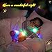 Easfan LED Unicorn Plush Lightup Stuffed Animal with Colorful Night Lights Glow in The Dark Birthday Festival for Kids Toddlers Girls Rainbow10 - Image 4
