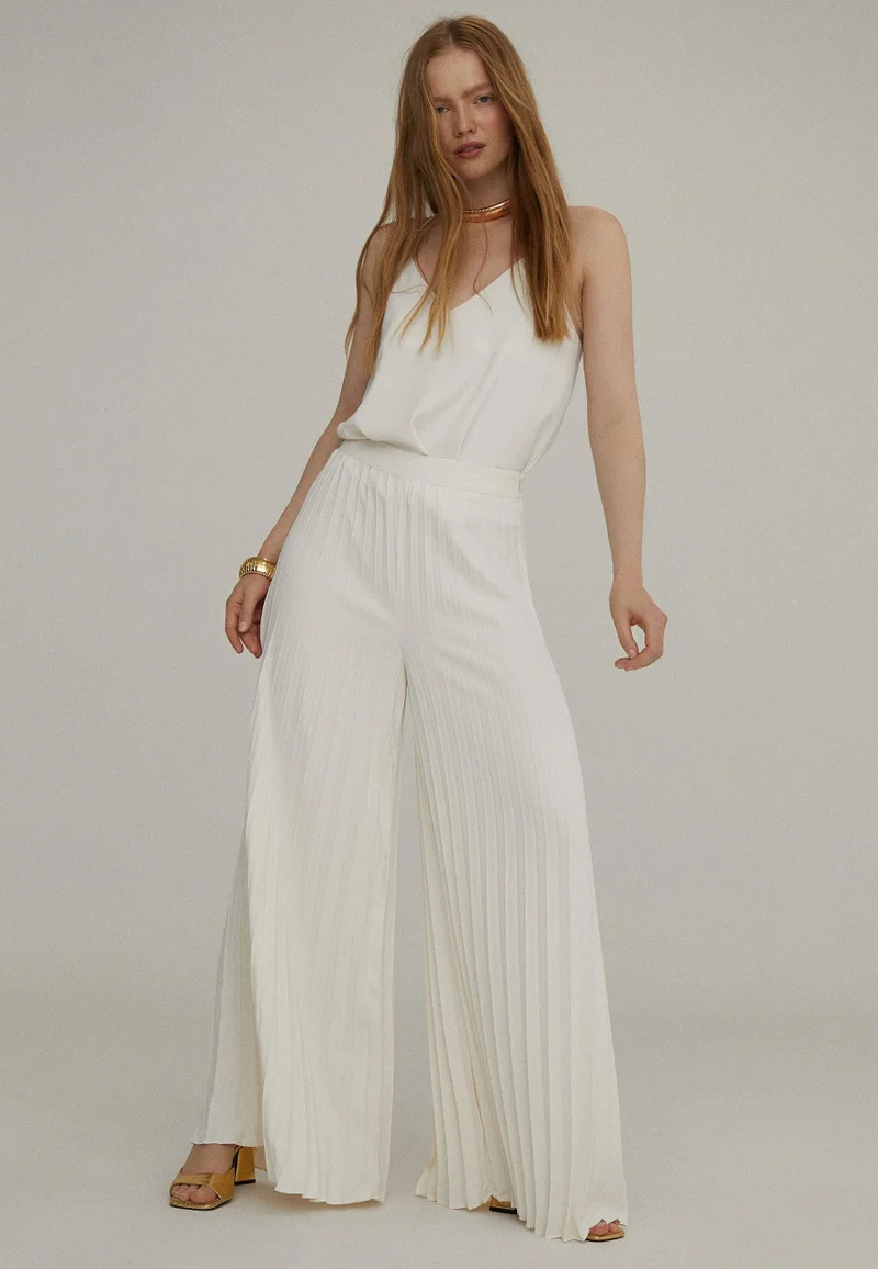 Lola Casademunt Wide pleated trousers