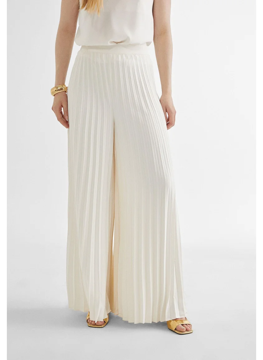 لولا كساديمونت Wide pleated trousers
