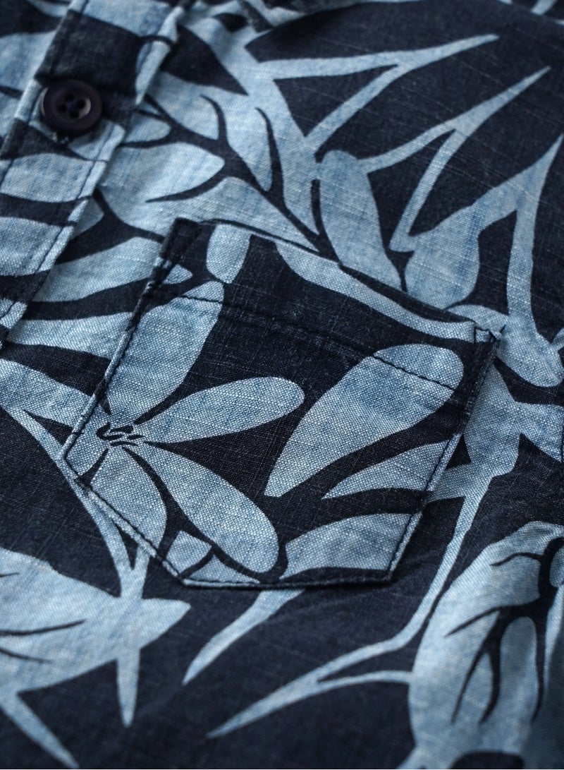 POPEES Printed Full Sleeve Shirt for 3-24 month Boys | Printed Shirt for Kids | Cotton Dress for Newborn Babies  - Image 4