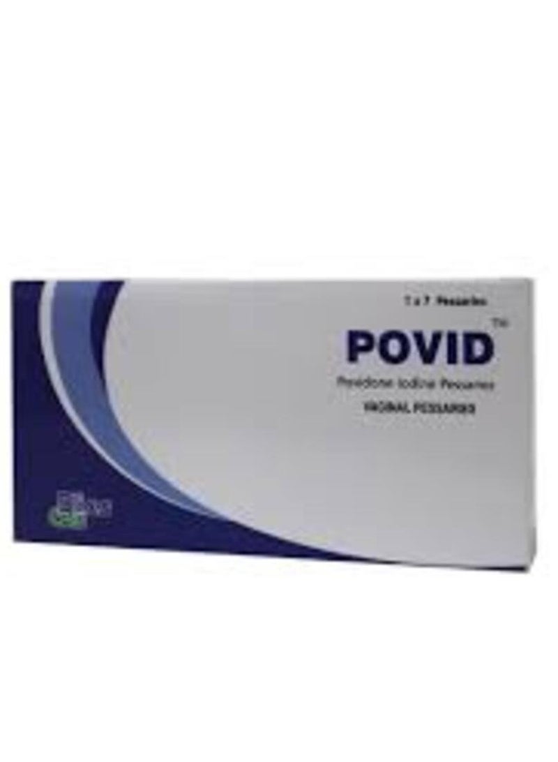 Generic Povid Vaginal Pessaries (7's) 