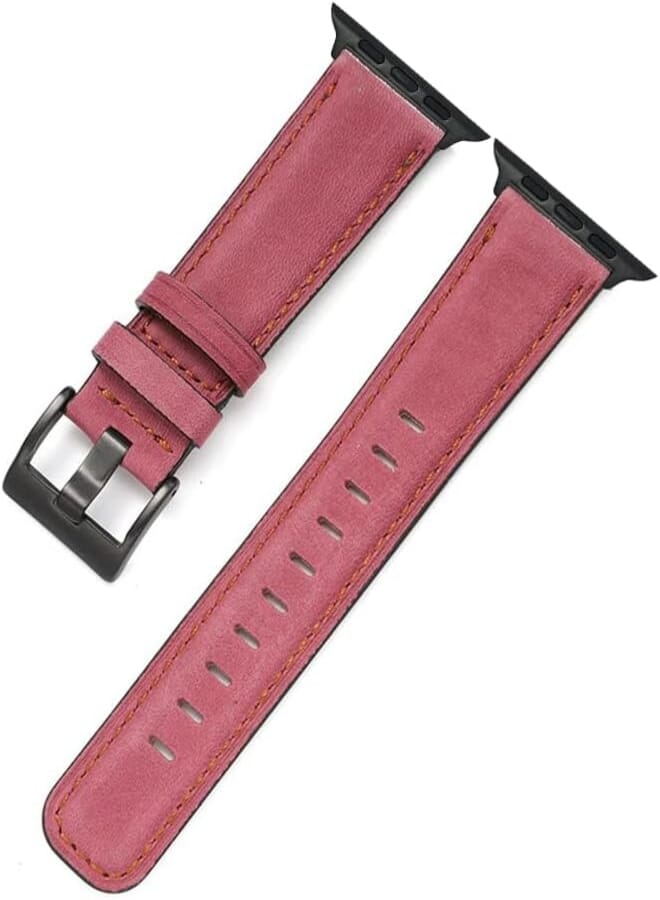 Next - Next store Genuine Leather Band Compatible with Apple Watch Ultra 2/Ultra 42mm/44mm/45mm/49mm, iWatch Series 8/9 6/7/SE/5/4/3/2/1 Women Men - Image 1
