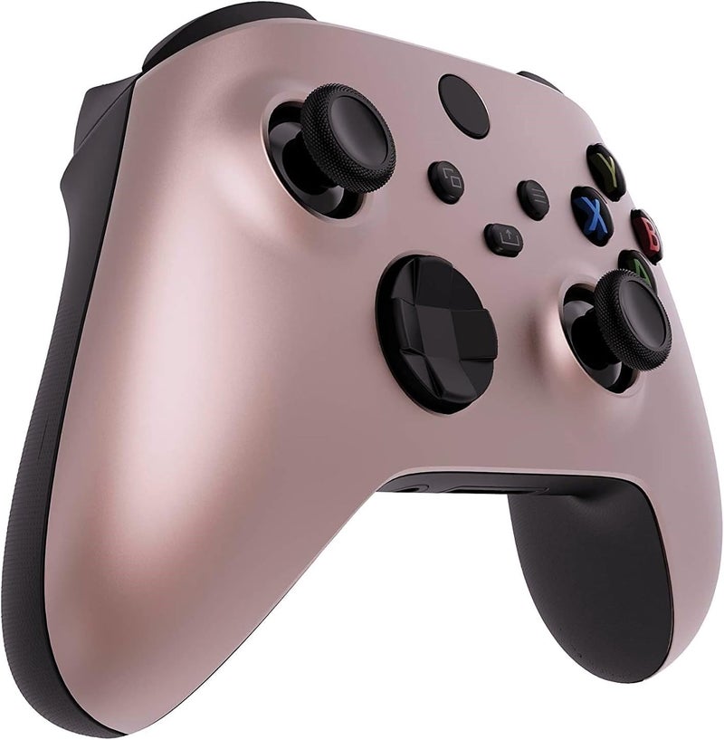 Premium Controllerz Store Xbox Soft Touch Design Custom Gaming Controller -Soft Shell for Comfort Grip X for Microsoft Xbox Pink (Rose Gold) - Image 3
