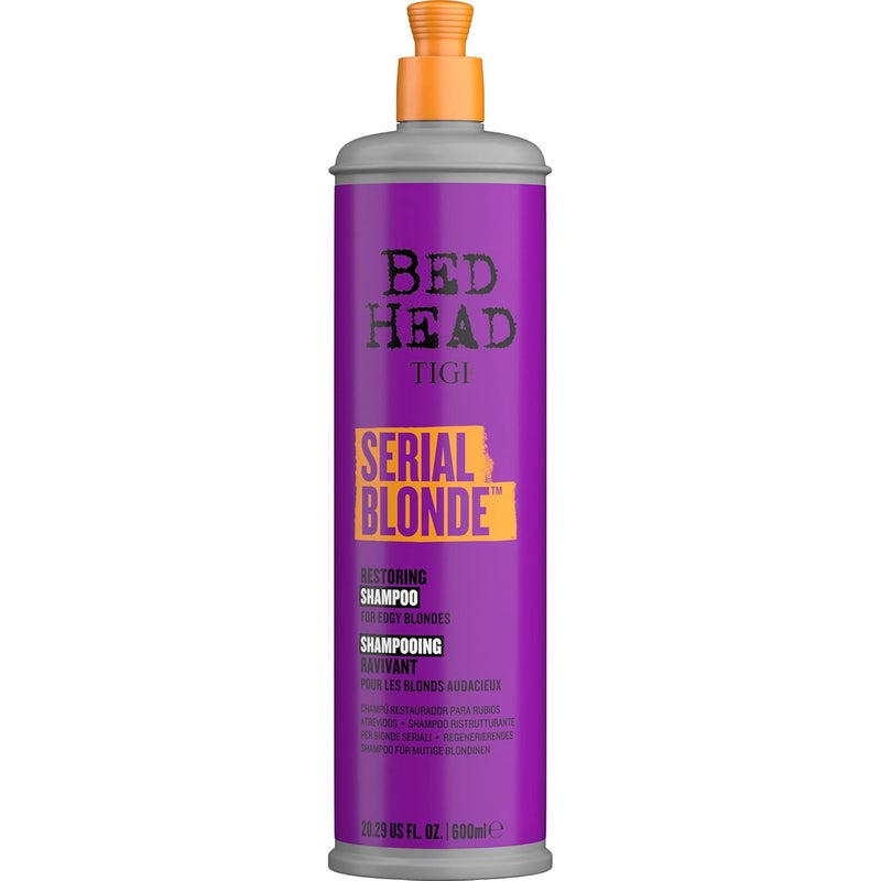 TIGI Bed Head SERIAL BLONDE SHAMPOO FOR DAMAGED BLONDE HAIR 2029 fl oz