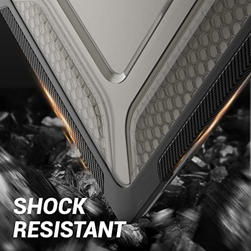 SEYMAC stock Case for MacBook, Shock-Absorbing Protection with Folding Stand &Mouse Pad Case for MacBook Pro 16 inch, Black - Image 5