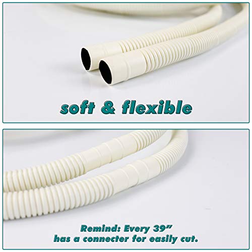 Daisypower Air Conditioner Drain Hose Pipe,26ft for Mini-Split Ductless AC, Heat Pump System,Cooling Only - Image 3