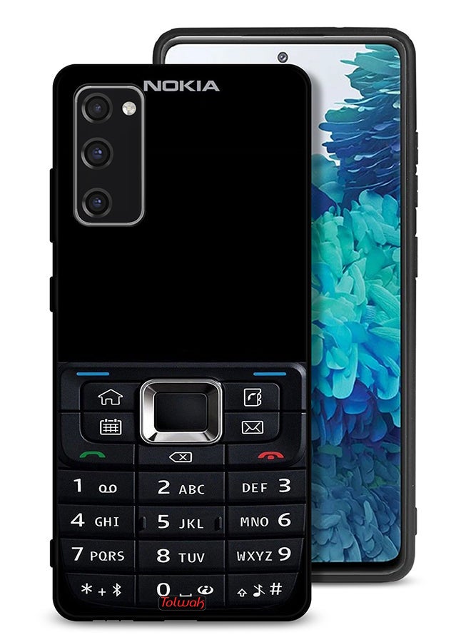 Tolwak Samsung Galaxy S20 FE Protective Case Cover Old Phone Pattern - Image 1