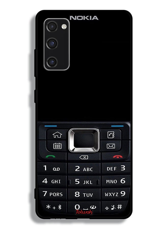 Tolwak Samsung Galaxy S20 FE Protective Case Cover Old Phone Pattern - Image 2