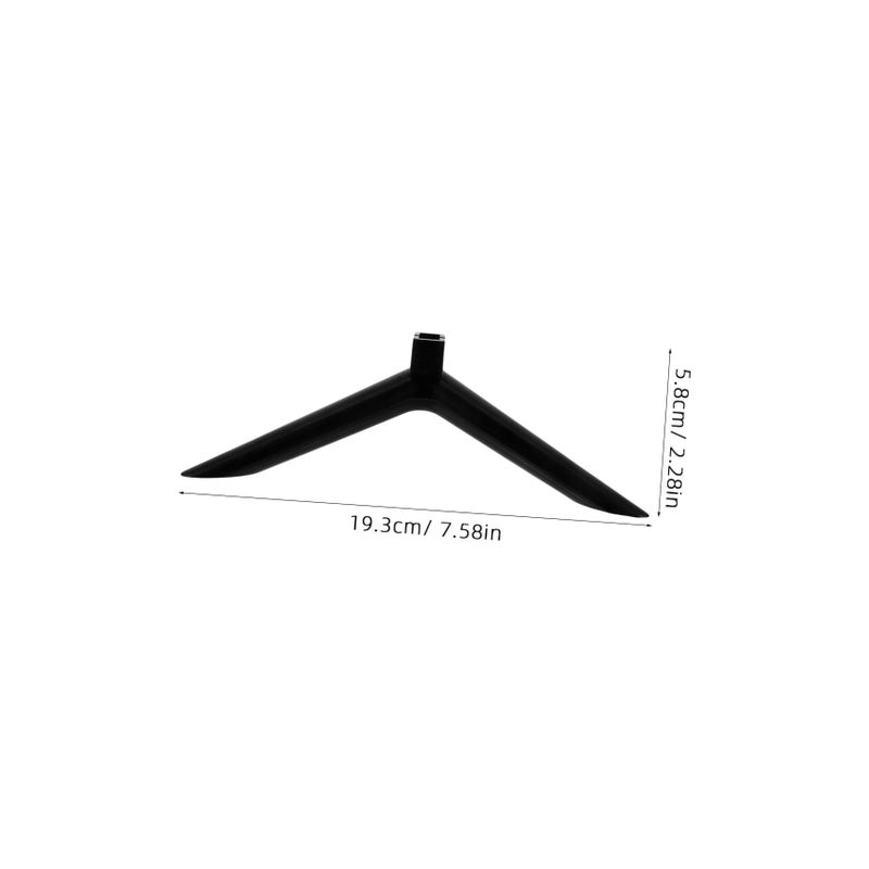 Universal TV Stand Base Replacement Legs Feet For Most Televisions Black - Image 3