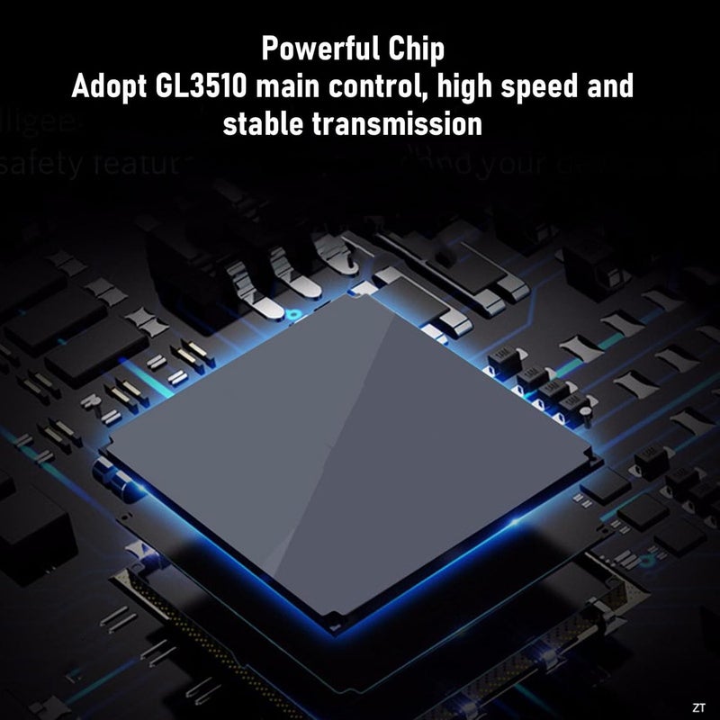 5.25 Inch Front Panel USB Hub, 5 Ports USB3.2 GEN1 Optical Drive Front Panel Hub, GL3510 Controller, for 7 8 10 2003 OS X Systems - Image 2