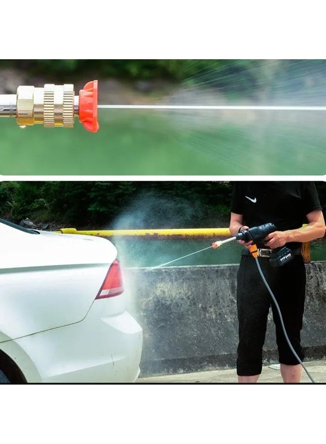 Panvil 48V Cordless Portable Pressure Washer – Electric Cleaning Gun with 3-in-1 Adjustable Nozzle – 2 Rechargeable Batteries Included – Ideal for Car, Bike, and Floor Cleaning - Image 3