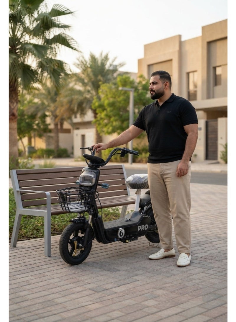 2-Wheel Electric Bike E-Bike for Adults Ultimate Dual-Seater Electric Commuter Scooter – High-Performance, Long-Range City Mobility (48V 12Ah Battery, 150kg Load) - Image 3